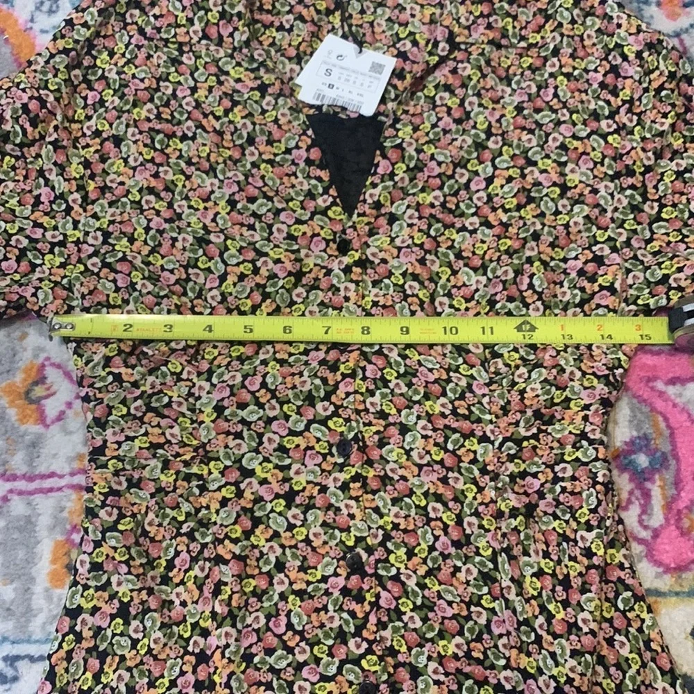 Zara Liberty Floral Printed Mini Dress | Boho Y2K 90s Retro - Picture 12 of 15